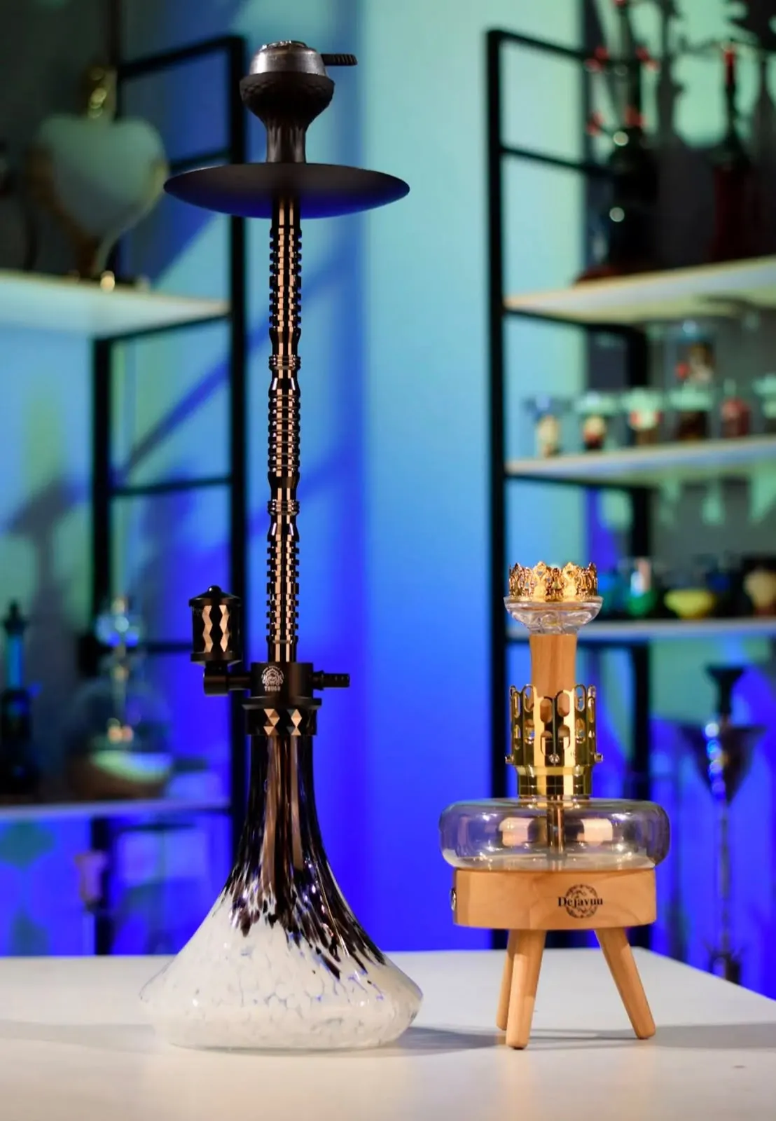 Celestial Silver Hookah